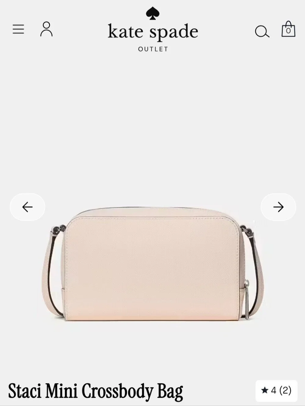 kate spade cream crossbody bag